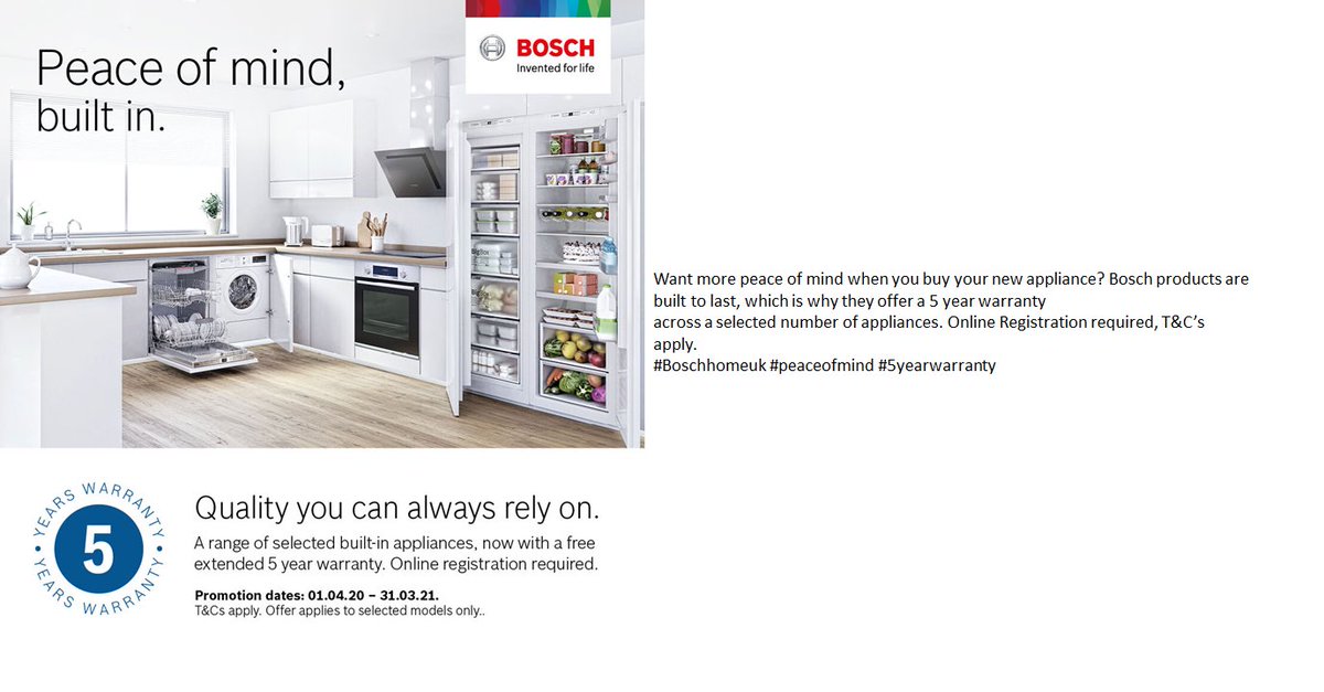 Available to order today, with a 5 year warranty.