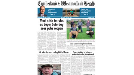 CWHerald's tweet photo. Do you know what's going on in the district? Pick up a copy of the #CWHerald to keep up to date with what's happening across Eden. Here's a sneaky peak at this week's headlines. #YourLocalNewspaper https://t.co/qaTIi7WqZQ