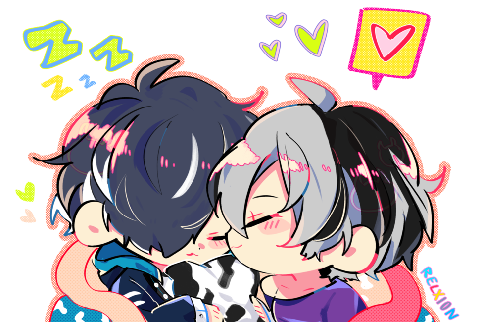 relxion_kunp's tweet photo. |ｴ)･)⊃ Done some commission!💘Characters/MC belong to respective owner!  #commission #obeyme https://t.co/5JALMFzImI