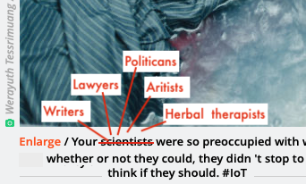 I found this reading Radicalized arstechnica.com/gaming/2020/01… and couldn't help but graffiti one of the tired slogans.  
For more see <a href="/R_K_ADAMS/">RK_Adams</a> #wattpad my.w.tt/q2Gjsh7l07