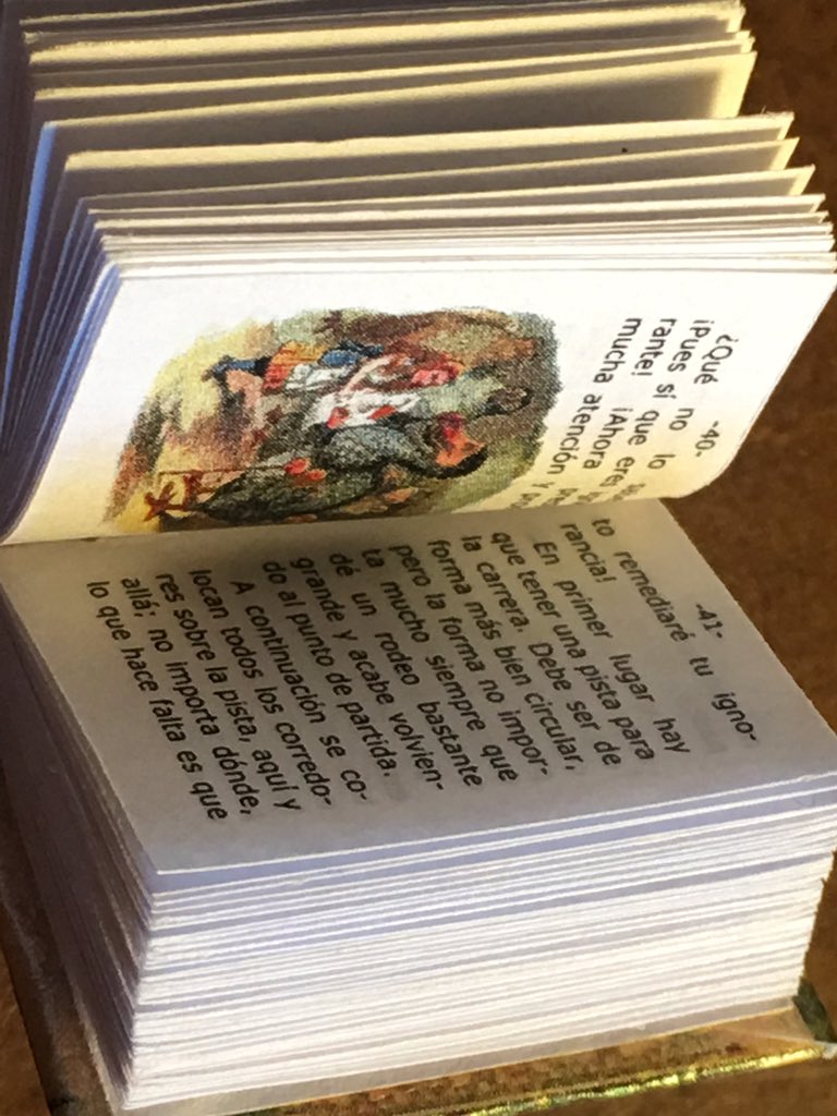 maxminiaturas's tweet photo. Nuevas miniaturas para la colección del museo profesor Max, libros encuadernados a semejanza de sus hermanos mayores.  Alicia en el país de las maravillas y ... https://t.co/Rsurk4NKck