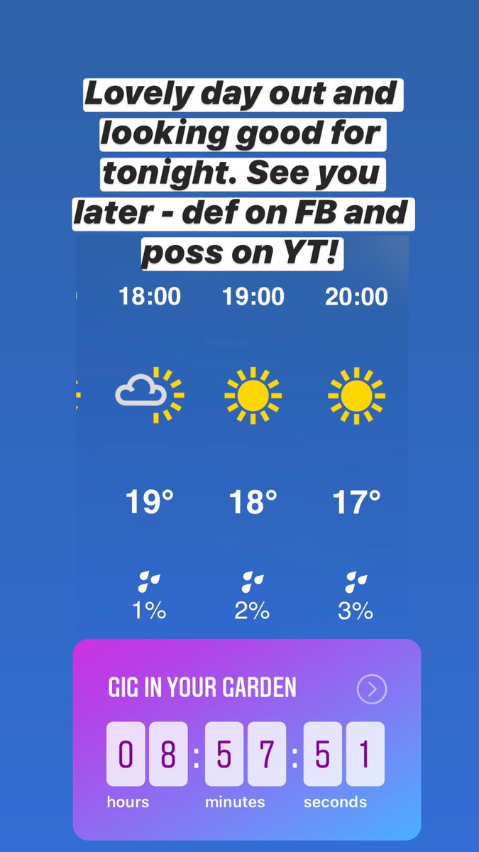 duo_destino's tweet photo. See you at 8pm! #giginyourgarden #GIYG #FridayFeeling #fridaymorning #FridayMotivation https://t.co/VfPreEVvrO