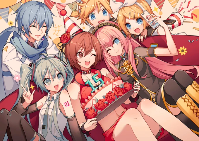 #MEIKO15周年 
没有入选,下次努力? 
