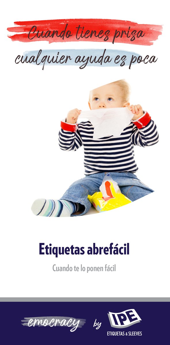 Las #etiquetas cumplen más funciones que puramente la de identificar. Además de "vestir" por completo a un producto su funcionalidad puede ser de gran ayuda en algunos momentos…..

Descubre la funcionalidad de nuestras etiquetas "abre fácil"
lnkd.in/gfdsGk9