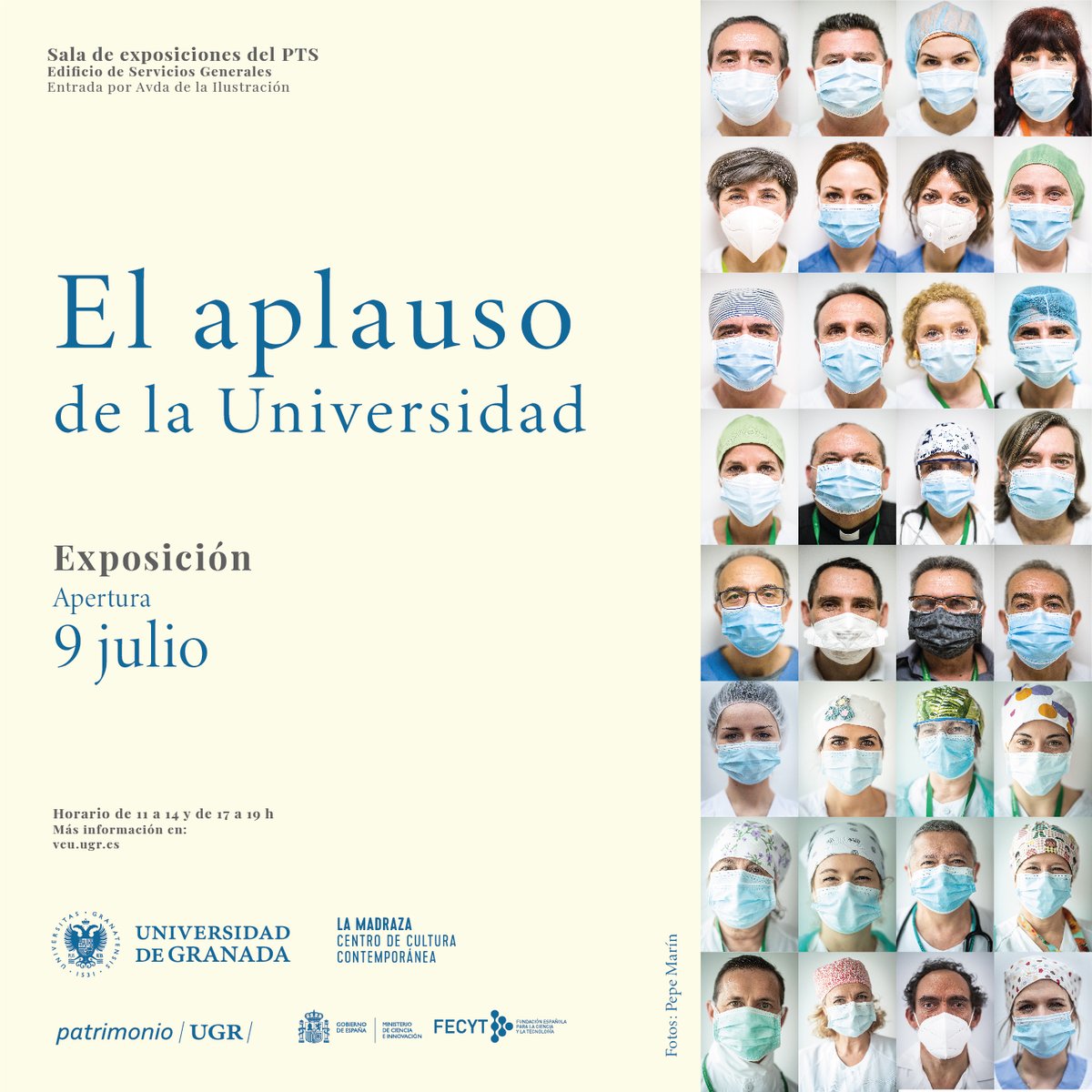 EducaUGR (@educaugr) on Twitter photo No olvides visitar la exposición "El aplauso de la Universidad" como parte del homenaje que la <a href="/CanalUGR/">Universidad Granada</a> rinde a los sanitarios. Tienes toda la información en el cartel. <a href="/Patrimonio_UGR/">Patrimonio UGR</a> No olvides visitar la exposición "El aplauso de la Universidad" como parte del homenaje que la <a href="/CanalUGR/">Universidad Granada</a> rinde a los sanitarios. Tienes toda la información en el cartel. <a href="/Patrimonio_UGR/">Patrimonio UGR</a>