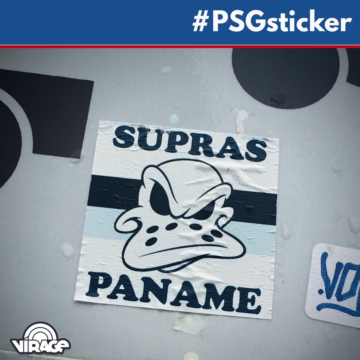 VirageParis75's tweet photo. ๐ด๐ฆ๐ต C'est vendredi, c'est Sticker Day. Mais c'est aussi un trรจs gros teasing : l'ITW tant attendue des Supras Auteuil sera divulguรฉe ร partir de la semaine prochaine sur le site VIRAGE PARIS !
@PSG_inside #Virage #SA91 #Supras #PSGStickers #PSG #ParisSG @AUTEUIL1991 https://t.co/fkQXVx0Kya