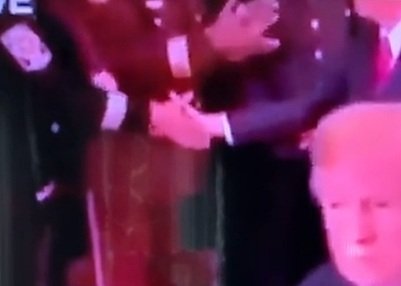 3. Stills - thumbs purposely bypass on another and cross from one side to the other, an above 33 degree level masonic handshake  #freemason  #handshake  #pence