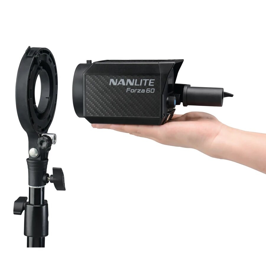 PCFOTOBIZ's tweet photo. Znamo, mnogi su se žalili zbog toga što #Nanlite #Forza60 #LED glava nema #Bowens mount za razliku od modela Forza 300 i Forza 500. Međutim, kompanija Nanlite napravila je prelazno rešenje. https://t.co/i11IhwgpLI
