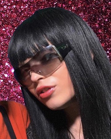 myspacemadonna's tweet image. dolce sunnies and gorgy bangs