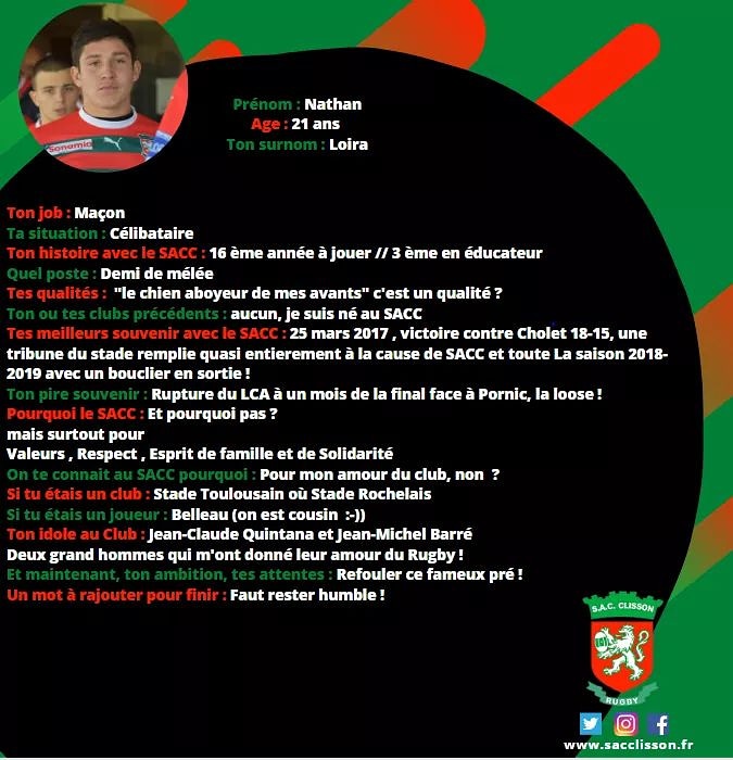 SAC Clisson Rugby tweet media