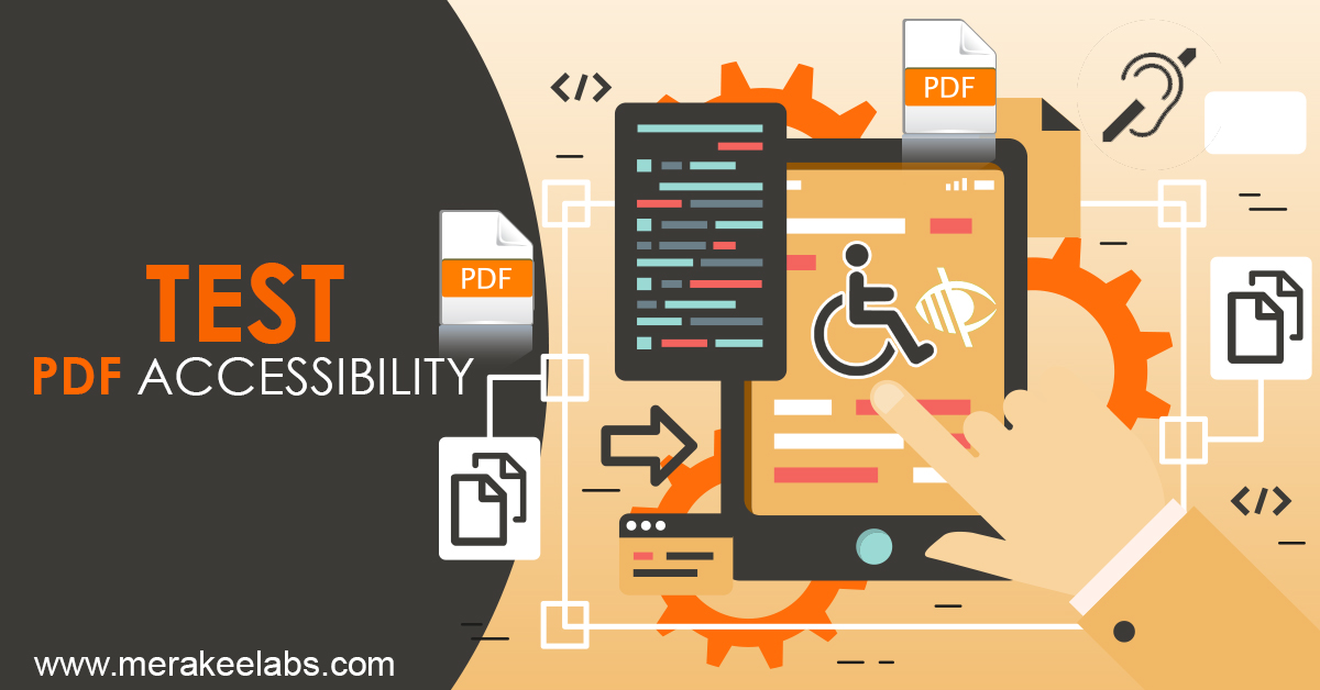 MerakeeLabs's tweet photo. #TestPDFAccessibility to verify 100% compliance with WCAG 2.0, Section 508 & ADA with both our sighted and non-sighted testing engineers. More@ https://t.co/BCdl2vj4Y6 #CreatingAccessiblePDF #PDFAccessibility #TestPDFAccessibility @MerakeeLabs https://t.co/E3RhEhJmmV