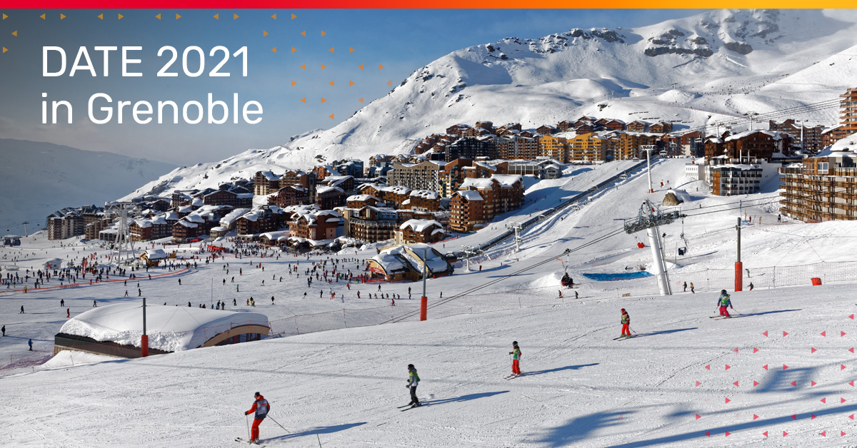Cadence's tweet image. Call for papers are now open for the Design Automation and Test (DATE) in Europe. The conference will run February 1-5, 2021.
Read more about the event and learn what’s happening in Grenoble!
bit.ly/3fi75HS
#DATE #Cadence #IntelligentSystemDesign
