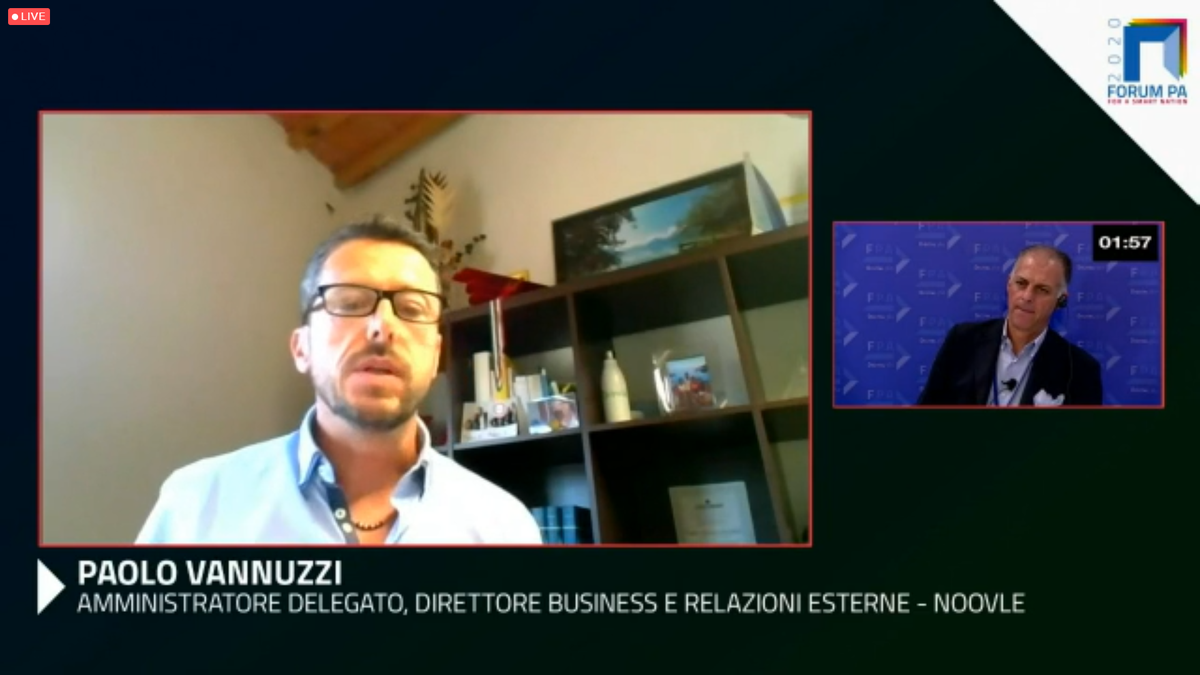 Noovle_SpA's tweet photo. Oggi @paolo_noovle è relatore all’evento digitale di @FPA_net dedicato alla #Sanità: è necessaria una gestione delle informazioni con #PatientRelationshipManagement per migliorare la relazione con il paziente e centralizzare le informazioni.
#crescitadigitale #road2ForumPA2020 https://t.co/fSiX6v6gq1