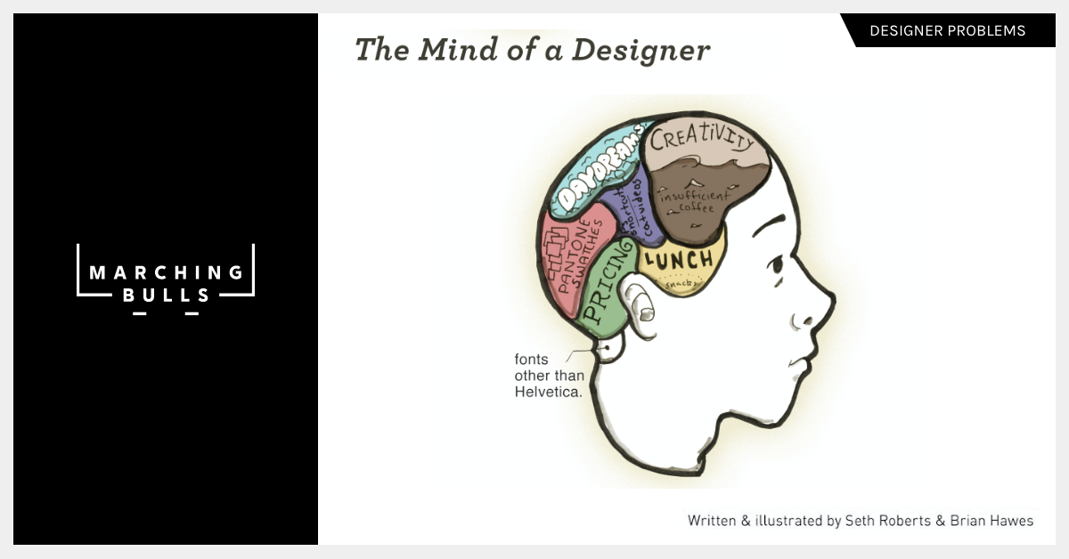 Have you ever been inside the mind of a designer? #designerproblems #design #creativity #funny #funnyfriday #humor