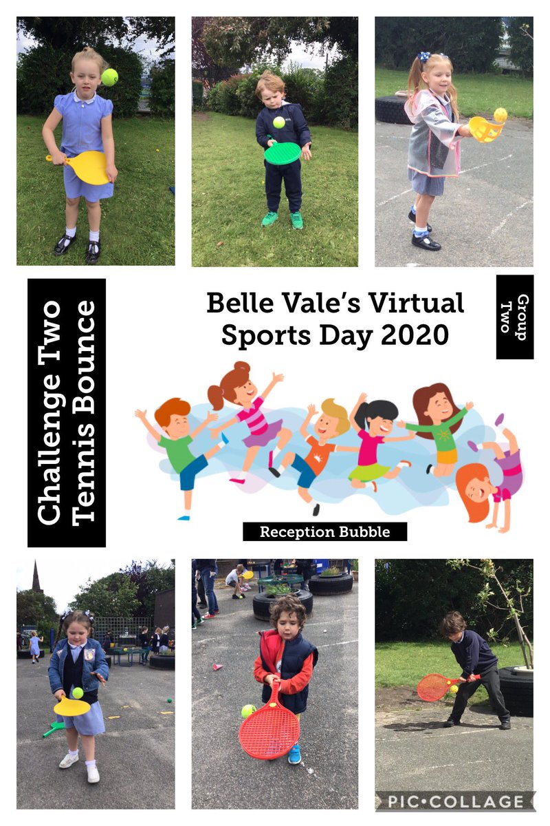 MissABurnsBVP's tweet image. Our Reception bubble have had a fantastic time today participating in #virtualsportsday 
Our second challenge was the ‘Tennis Bounce’ #GroupTwo @BelleValeSchool @MrMcDadeBVP @MrPriceY5 @MissNelsonBVP @MissBurnsBVP