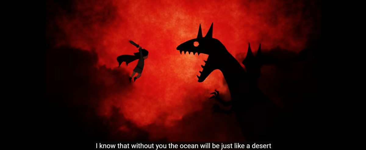 "Challenges and temptations"?Make It Right video is kind of going through the "Hero's Journey' steps