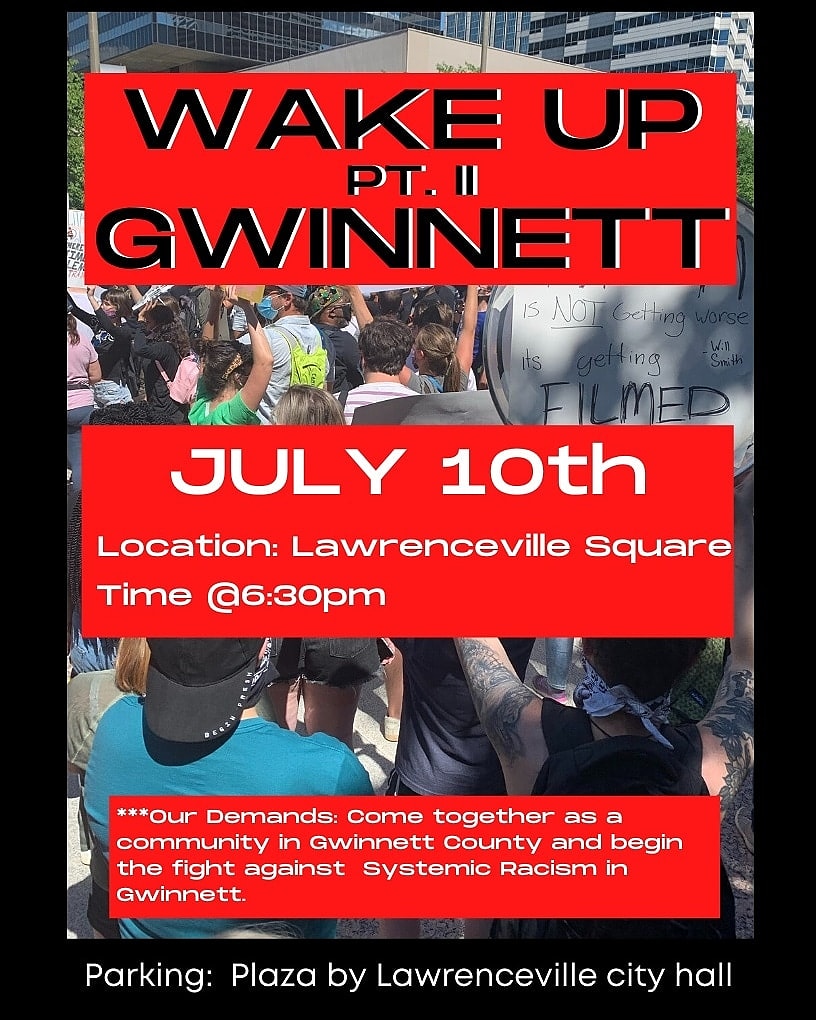 GProtesters's tweet image. [We are not the organizers] TODAY!
Please repost and share! #riseupgwinnett
#gwinnettcounty #AtlantaProtest #peacefulprotest #blacklivesmatter  #lawrenceville #atlanta
[instagram.com/p/CCd5ZS4MCk_/…]