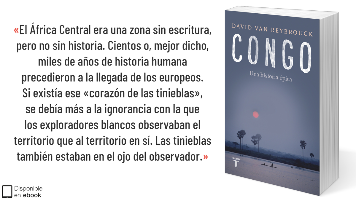 tauruseditorial's tweet photo. Van Reybrouck va más allá del relato del comercio de esclavos y del marfil, del colonialismo belga y de la inestable independencia, y nos ofrece la perspectiva íntima de los congoleses comunes atrapados en la turbulenta historia de su país https://t.co/sAM1lzTC4P #CongoVR https://t.co/blKomOBtlJ