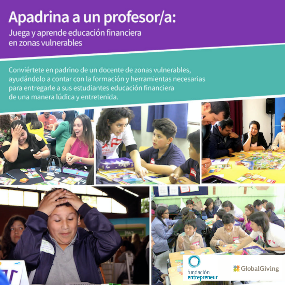 ¡¡Muchas gracias a todos los que nos ayudaron a cumplir nuestra primera meta de este gran proyecto!!
Estamos trabajando para pronto darles más novedades.
Si quieres tener más información del proyecto, no dudes en escribirnos.

#fundaciónentrepreneur #educaciónfinanciera