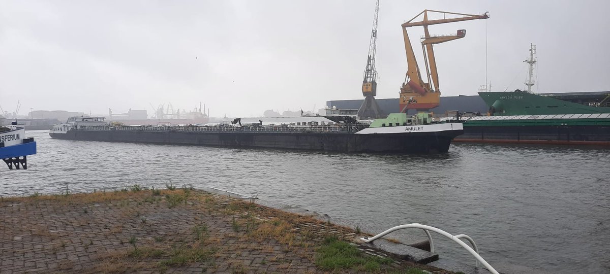 Welcoming our new captain @jeltedegraaf on the Amulet. Jelte sailed this week for a few days on the Amulet to get to know the ship. He will start official on the Amulet in August. We are looking forward to you joining the team!