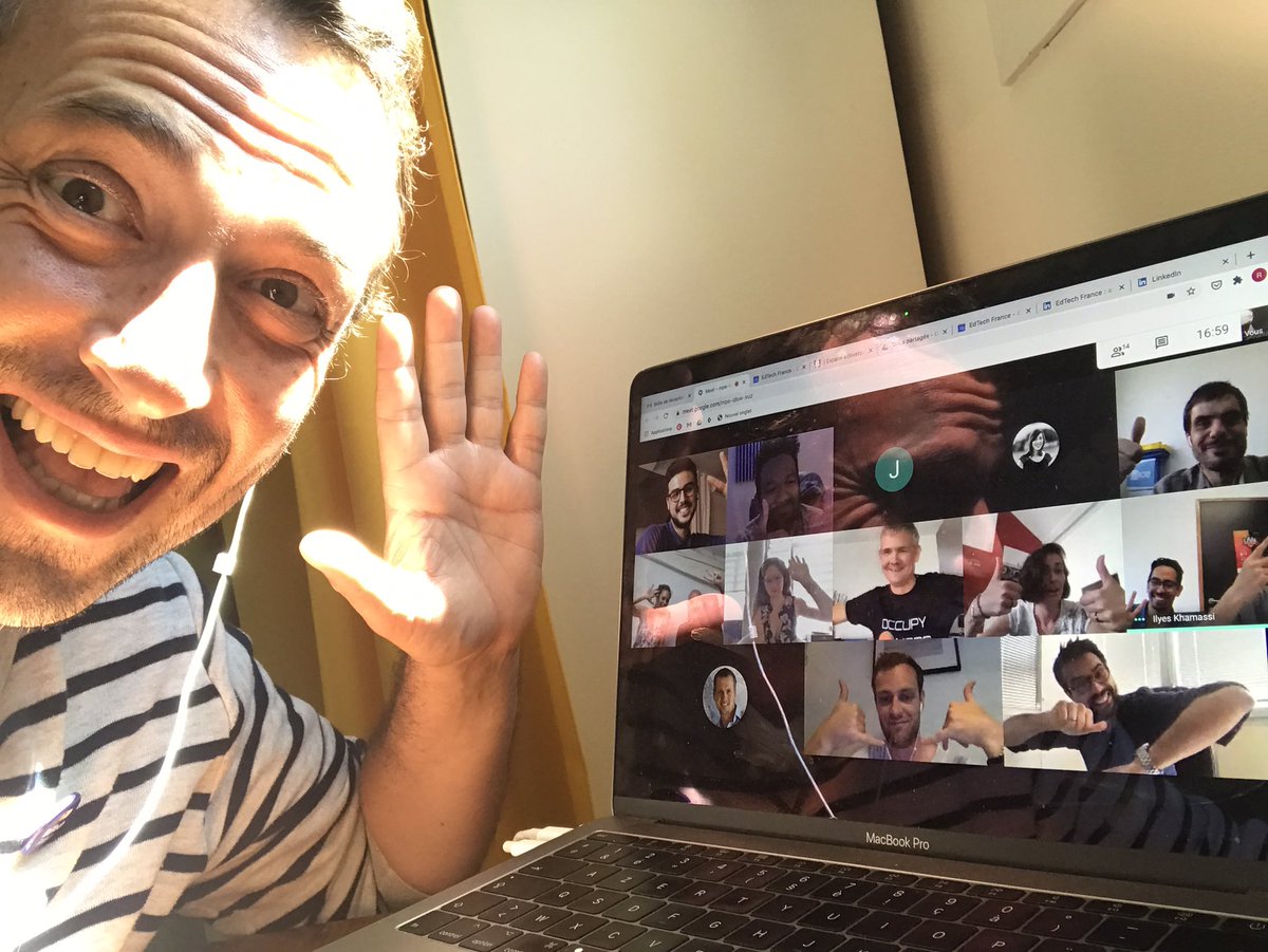 EdtechFrance's tweet photo. Attention !!! Ceci n’est pas un #selfie ordinaire : ceci est LE selfie de la première réunion des futurs membres de la communauté #EdTech 🇫🇷 #Occitanie ! L’innovation éducative est à #Toulouse #Montpellier #Perpignan et partout dans la région @Occitanie 💛❤️✨ https://t.co/ISGOyJkg0o