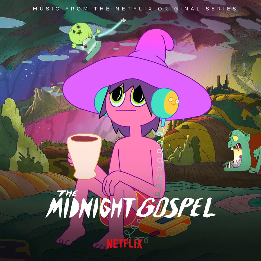 Jag alum Joe Wong (<a href="/thetrapset/">Joe Wong</a>) did the score for the most exceptional cartoon of The Isolation Era <a href="/MidnightGospel/">The Midnight Gospel</a> and now it's streaming everywhere for your pleasure(s). 

ffm.to/m9l3gxj