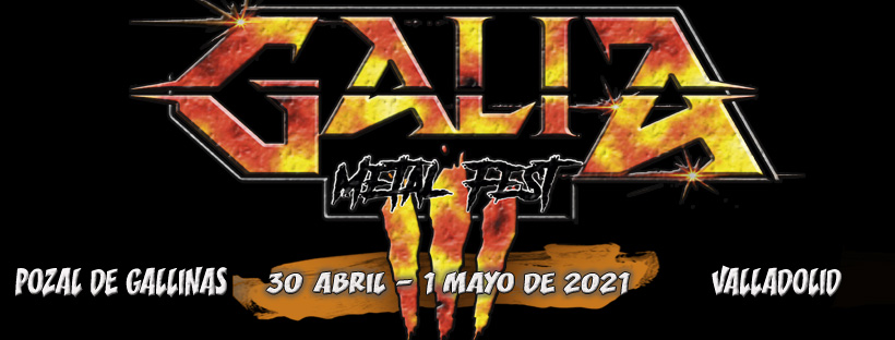 Se mueven a 2021 las fechas del #GaliaMetalFest III. El Galia Metal Fest III se celebrará el 30 de abril y el 1 de mayo de 2021. #gmf21