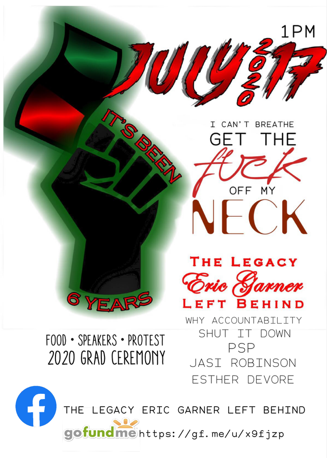 Next Friday on #StatenIsland via <a href="/LegacyGarner/">Legacy Garner</a> 👉🏽 gf.me/u/x9fjzp