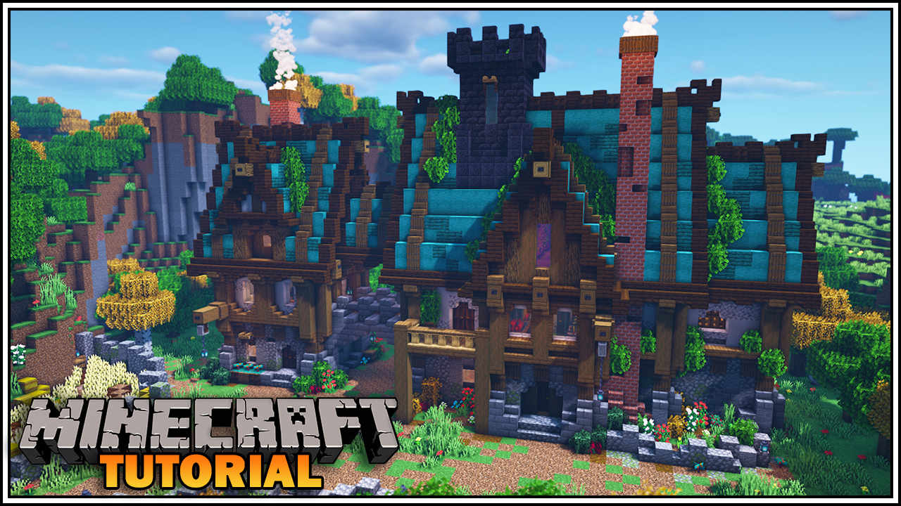 Big Medieval House para Minecraft