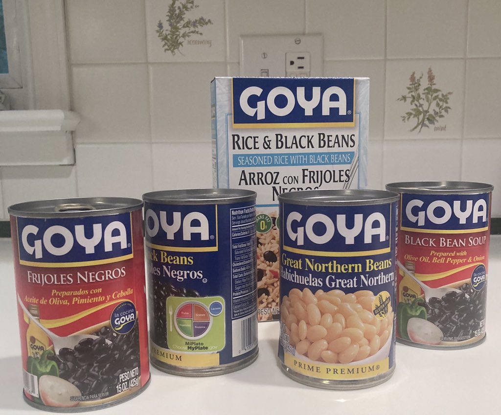 @go4itbas Just bought more Goya products, no leftist dictators are going to tell me what I can or cannot buy.