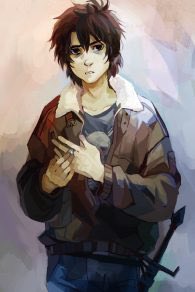 nico di angelo:• a homosexual• had an emo phase when you were 13 and tbf you still haven’t grown out of it• favourite colour is black• love magnus chase and the gods of asgard• hate the way he was treated in heroes of olympus• you beg rick daily for a solo series