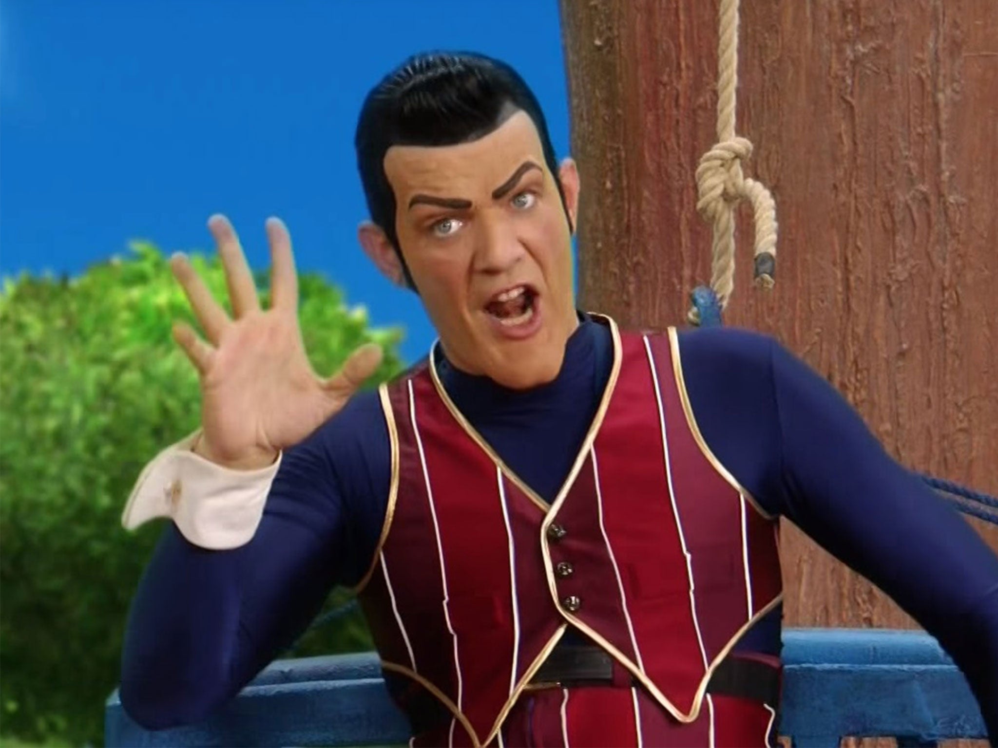 Happy 46th birthday to actor Who played Robbie rotten From lazy town the late Stefán Karl Stefánsson
Your dude. 