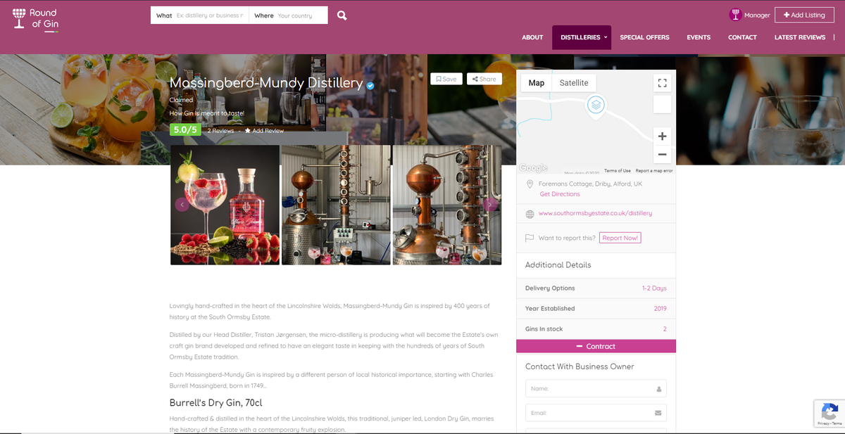 round_of_gin's tweet photo. A sneak peek at our website. Nice looking profile too #roundofgin #websitelaunch https://t.co/8RPjR0AUTZ