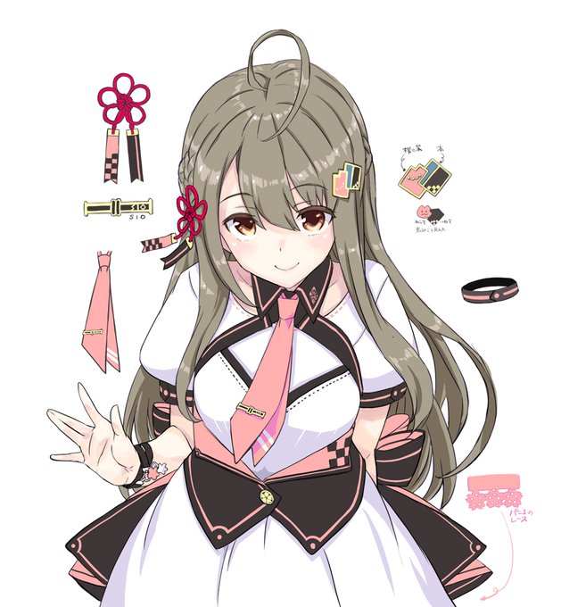 栞桜っさん衣装の修正版
後姿描いてからまとめようかと思ってたけど時間とれないんで後ろ姿はまた後日ということで
腰のリボン構造が思ったより理解困難

🐘ぱうー⇒
https://t.co/KDHrDVsCQf
✏️ピクスケ⇒
https://t.co/hBEu4Go3sM 