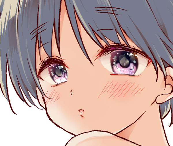 おめめキラキラ～✨ちょっとさみしげな目にしたいなあ🥰 