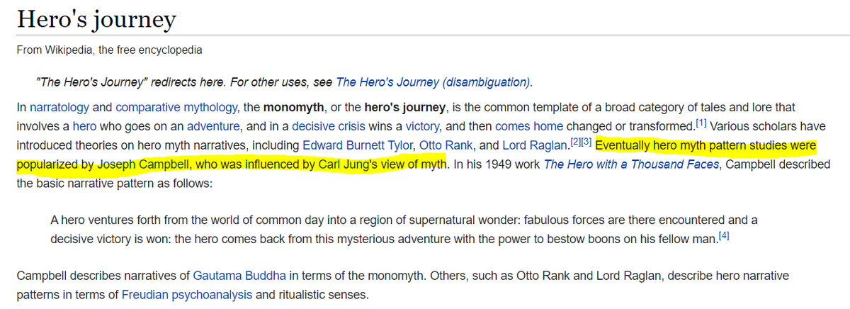 So...the outro of 'The Journey' is the start of Journey? (The Hero's Journey?)