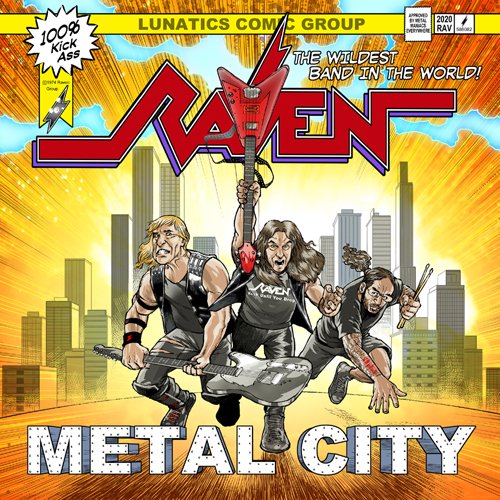 workhardpr's tweet photo. RAVEN
***Seminal British Heavy Metal Trio's Stunning New 'Metal City' Studio Album Released September 18th On Steamhammer / SPV***
https://t.co/S3t0m7wthU https://t.co/dfeeaV2Ply