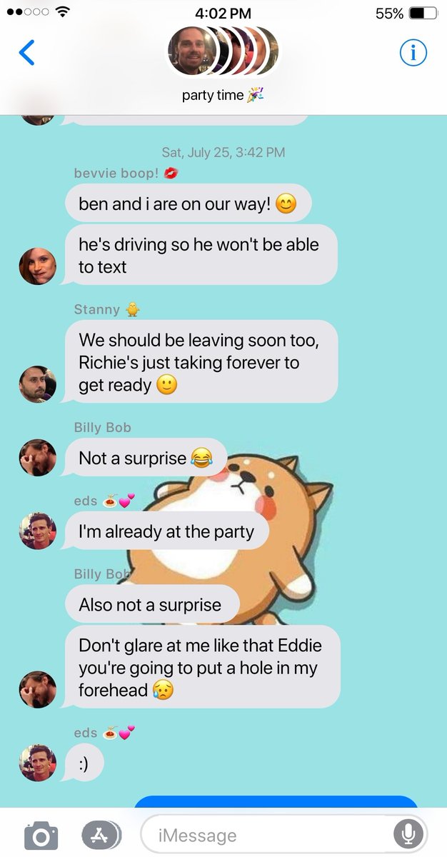 190 》 pre-party bickering( richie's phone )