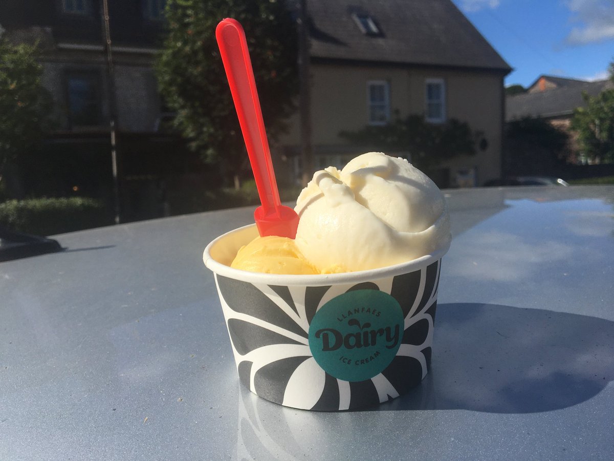 There has been a lot of talk about cheese in Welsh politics this week, but this afternoon it’s all about the <a href="/llanfaesdairy/">LlanfaesDairy</a> ice cream