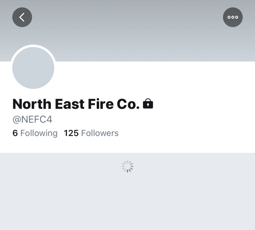 Update: North East Fire Company has scrubbed its Twitter and Facebook accounts. Strange move. No official word if Jerry Crutchfield is still on board.