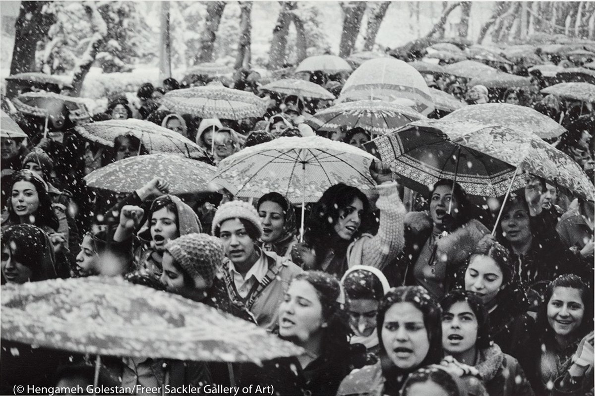Hengameh Golestan is considered a pioneer among Iranian women photographers. She began photographing at age 18 and developed her skills alongside her husband, renowned photojournalist Kaveh Golestan.