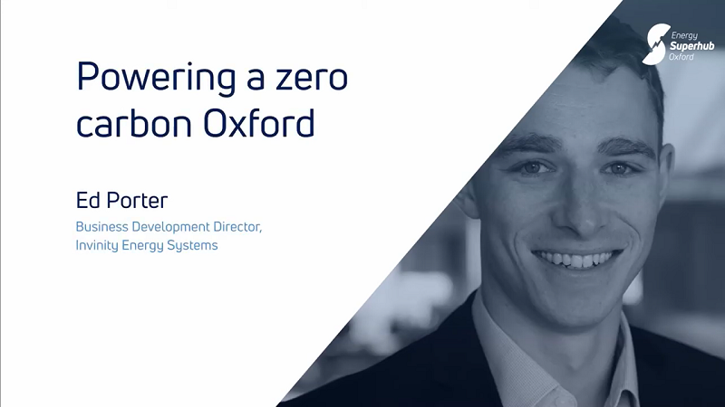 ESOxford's tweet image. At the heart of #EnergySuperhubOxford is the largest #hybridbattery ever built. Ed Porter of @InvinityEnergy  discusses #energystorage innovation and the benefits different technologies can bring. 
energysuperhuboxford.org/ed-porter-invi…