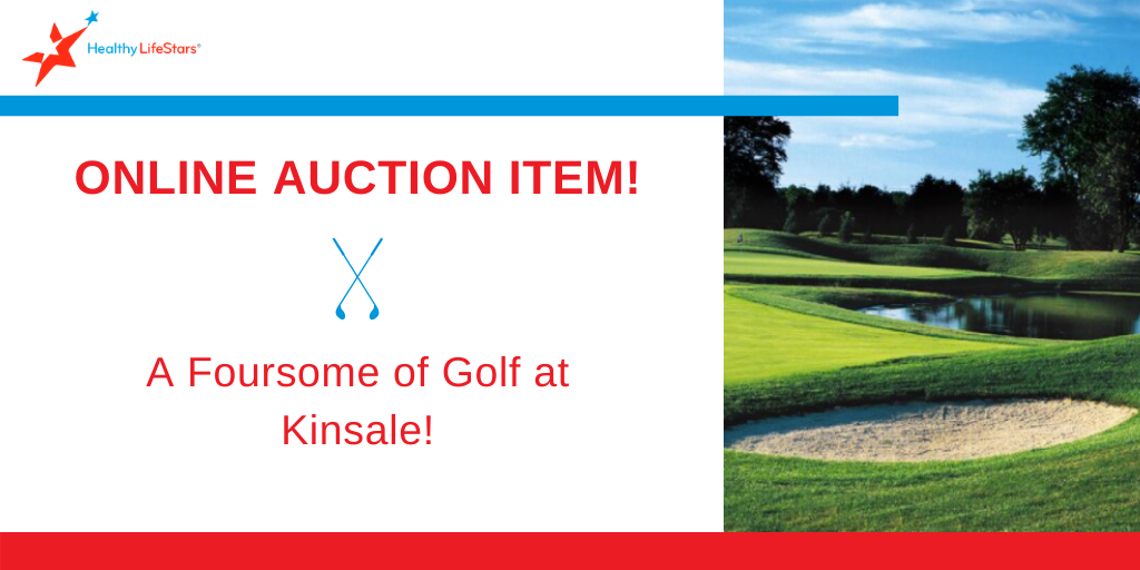 Can't make it to golf with us on August 24th? You can still support Healthy LifeStars by bidding on a Foursome of Golf at Kinsale!  

Place you bid here: buff.ly/3eUNj4L