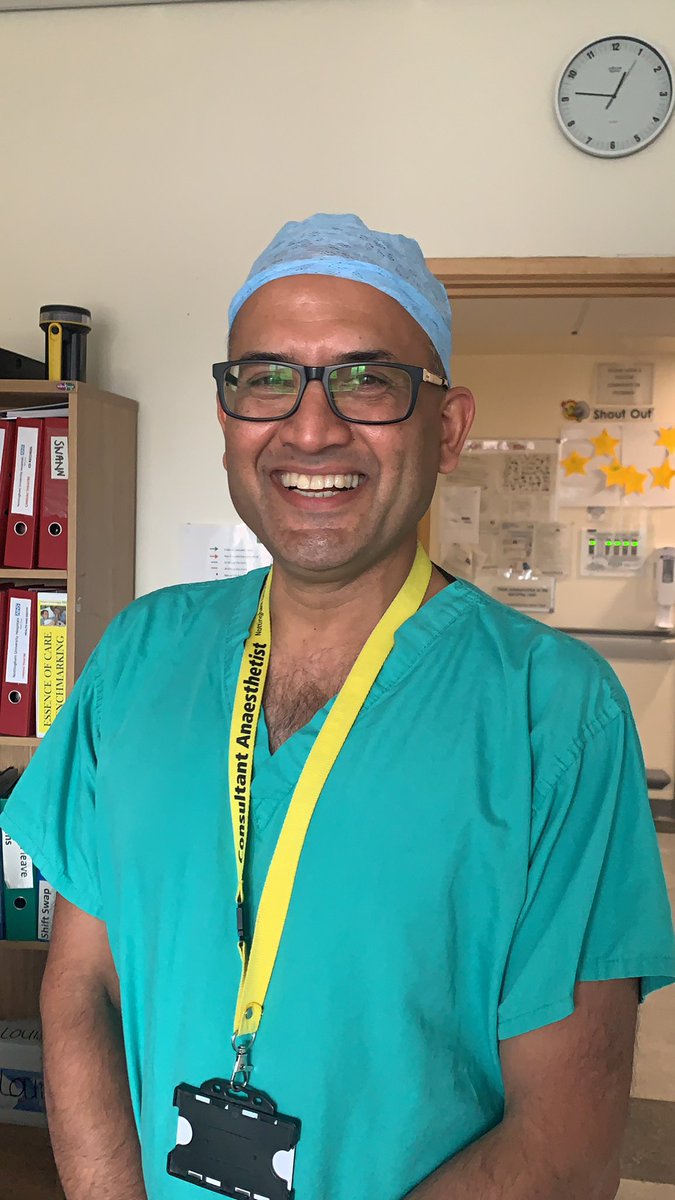 Say hello to one of our fabulous consultants.. <a href="/rb20041/">Rahul Basu</a> He is one of our lovely anaesthetic consultants in Cardiac theatres. He’s always brightening up our day! #nuh #theatre #cardiac #surgery