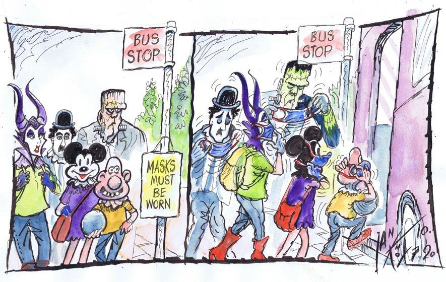 Today's @irish_news cartoon: Transport masks More here: irishnews.com/opinion/cartoo…