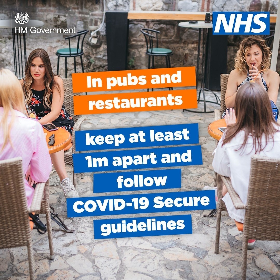 It's Friday! How will you be spending your weekend? Although shops, restaurants and pubs are open, they've adapted their services to follow strict safety measures to protect us from coronavirus. It's important we continue to follow the COVID-19 guidelines: tinyurl.com/y7tunogv