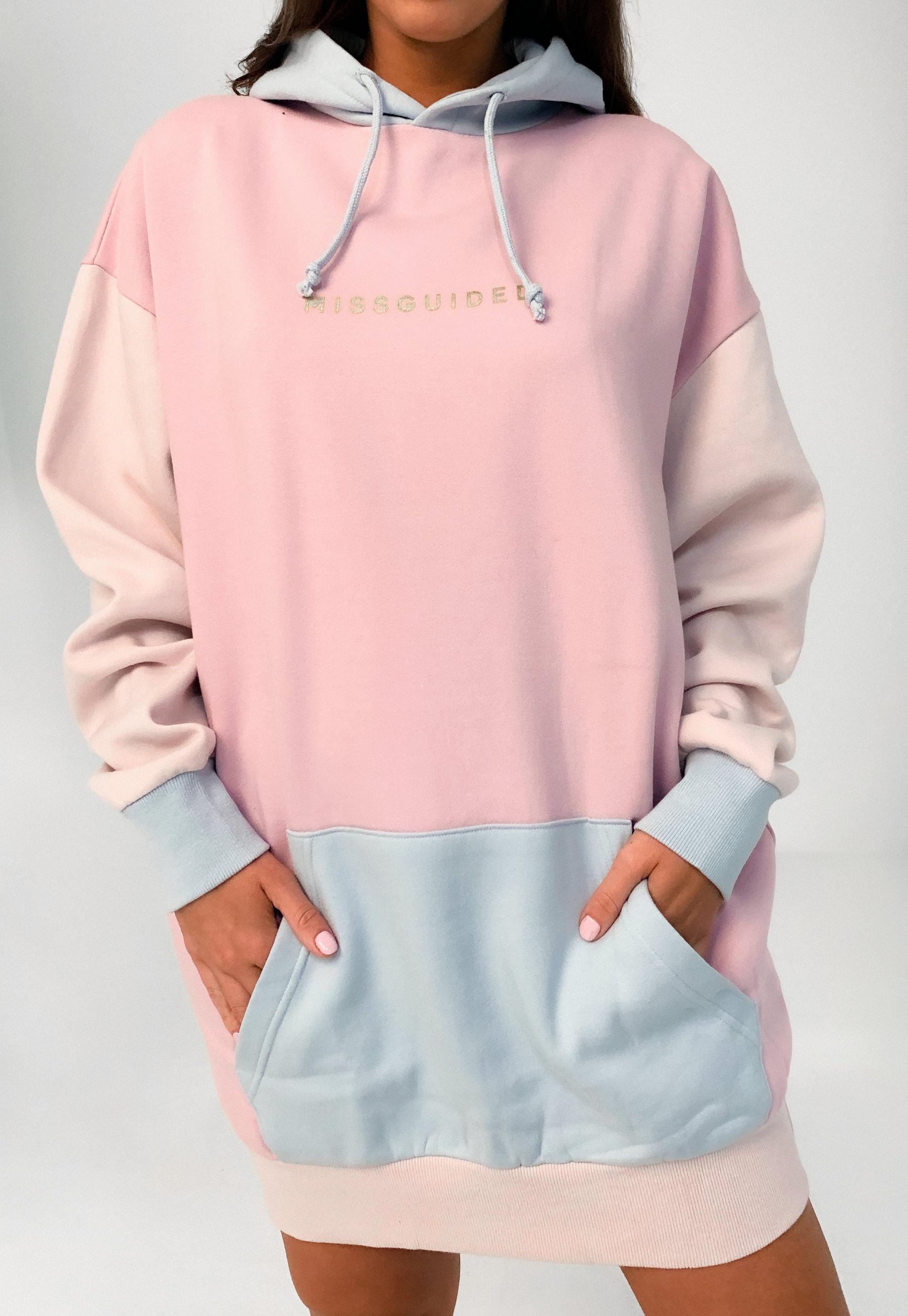 Missguided hoodie dress sale