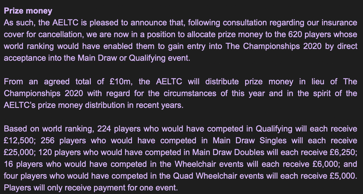 FortyDeuceTwits's tweet photo. baller move @Wimbledon 

was wondering if they’d do it. Massive. https://t.co/iTWp5QSKek