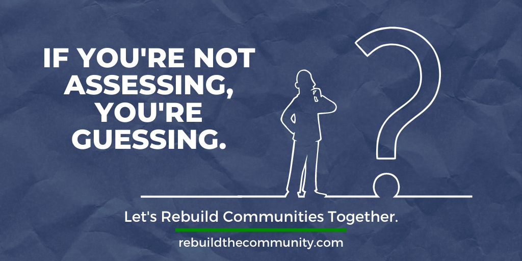 RebuildCRP's tweet photo. Consistent assessments (for athletes, parents, teachers, coaches, and organizations) is key to identifying development. If you don't assess, then it's just a guess. 
We're here to help you understand the why, how, and when to assess.
#RebuildCommunities https://t.co/E8MS0Y1FFy