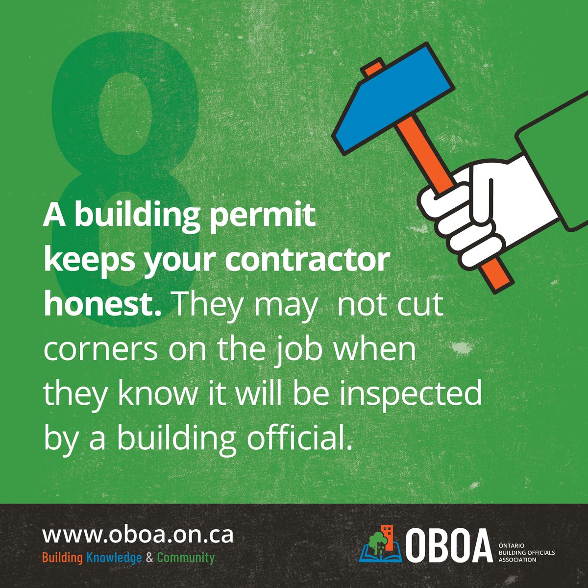 OBOA_Office's tweet image. You want your reno done right, and a building official can make it happen.  #buildingcodematters